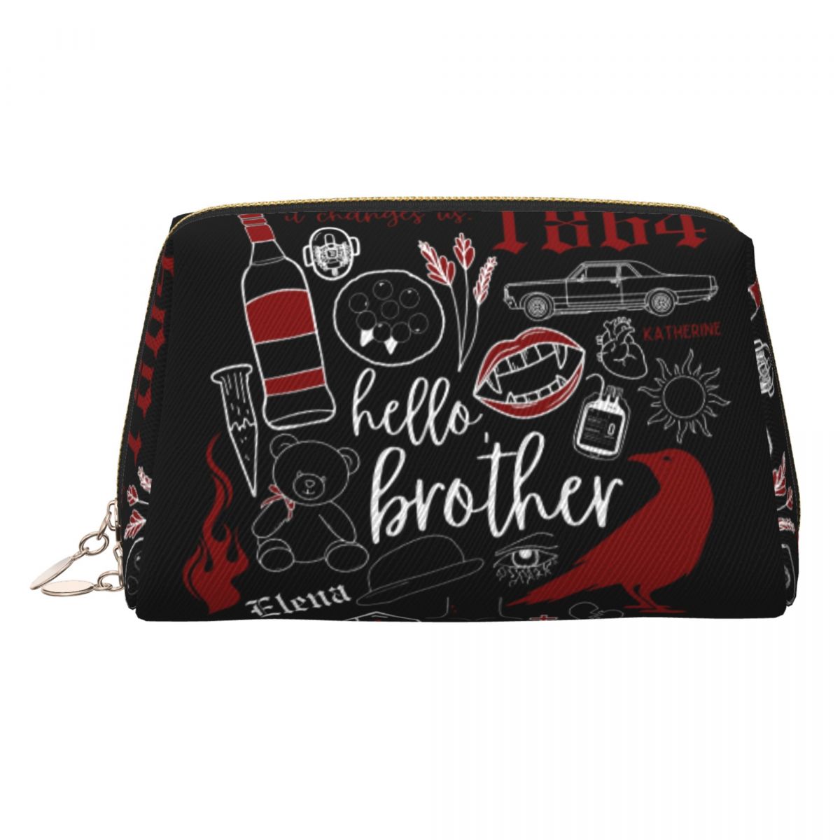 Beauty Vampire Makeup - Tas Kosmetik The Vampire Diaries Wanita