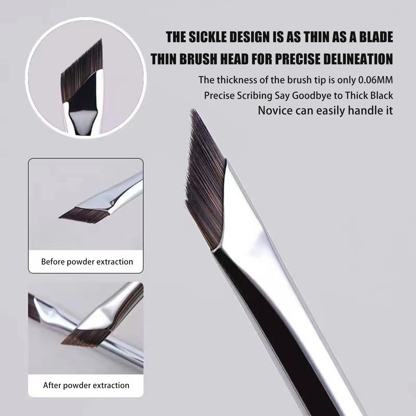 Beauty Makeup Design - Kuas Eye-liner Ultra Halus dengan Desain