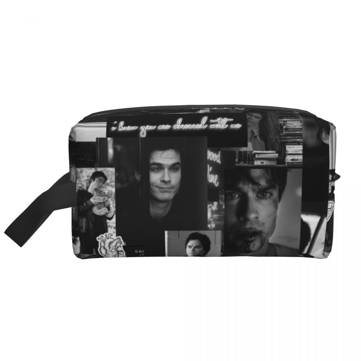 Beauty Vampire Makeup - Tas Perlengkapan Mandi Damon Salvatore Kustom