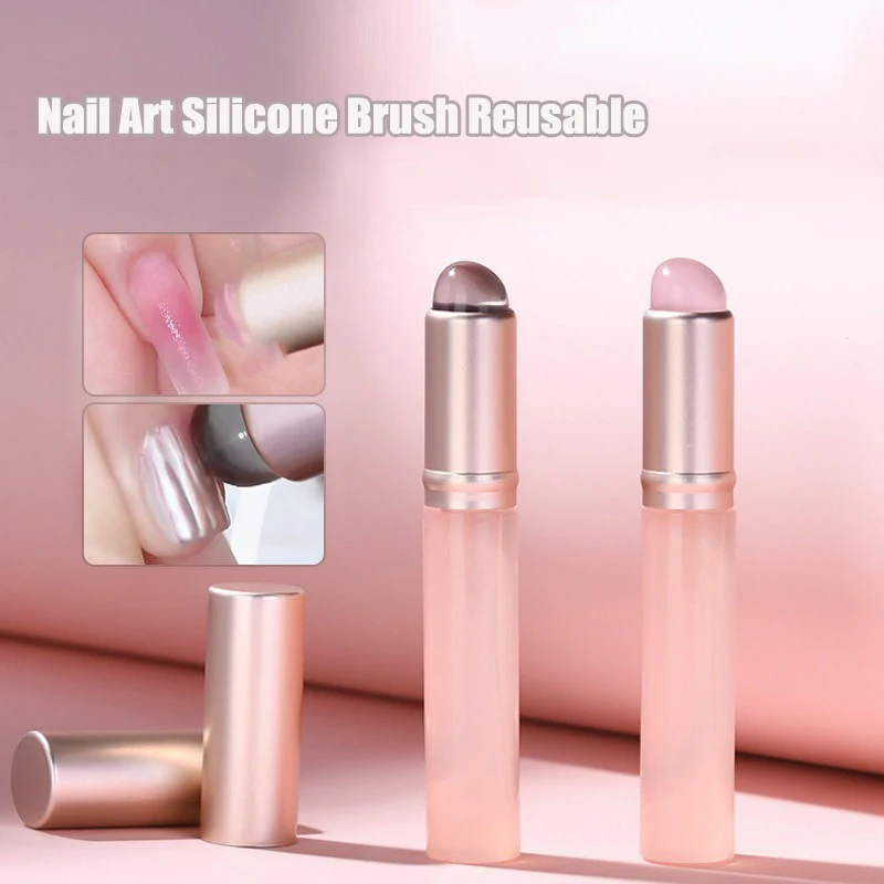 Lip Liner Pencil - 1 Buah Aplikator Silikon Seni Kuku