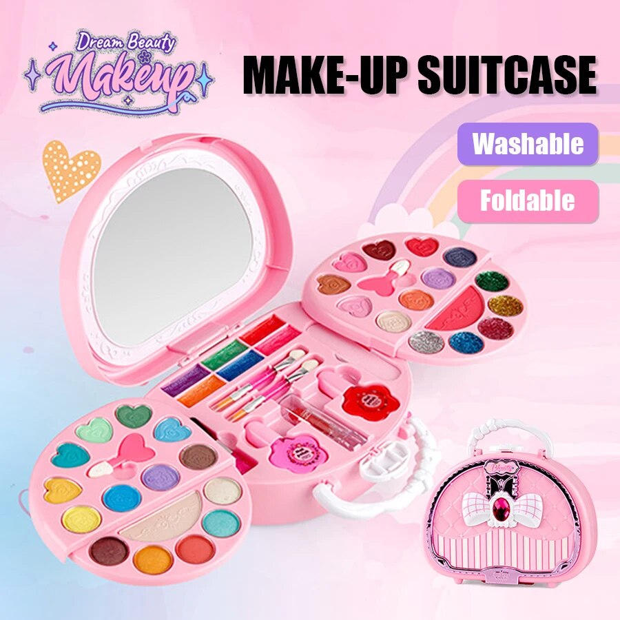 Beauty Makeup Kids - Mainan kecantikan anak perempuan, tas kecil