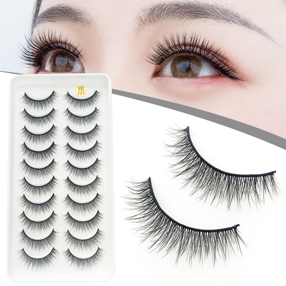 Beauty Makeup Design - 10 Pasang Bulu Mata Palsu Berbulu