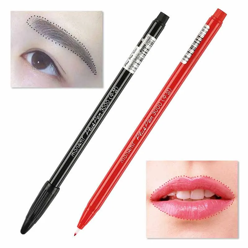 Lip Liner Pencil - 2 Buah Pensil Tato Tahan Air