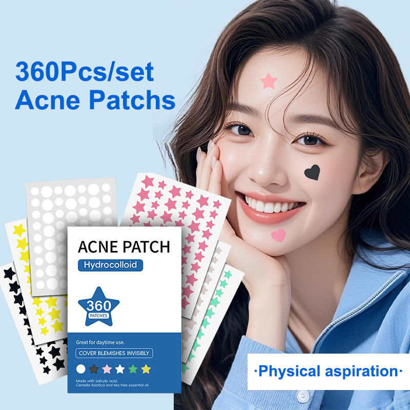 Beauty For You Makeup - 360Pcs Plester Hidrokoloid Anti Jerawat Warna-warni