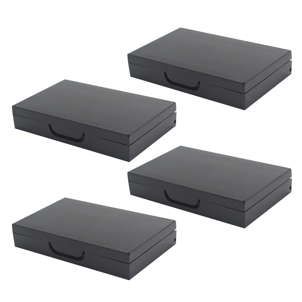 Eyeshadow Palette - 4 Buah Kotak Eyeshadow Kosong Hitam