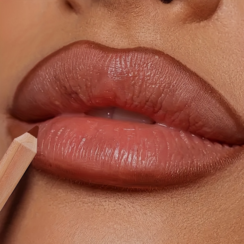 Lip Liner Pencil - Lipstik Matte & pena Liner, tahan