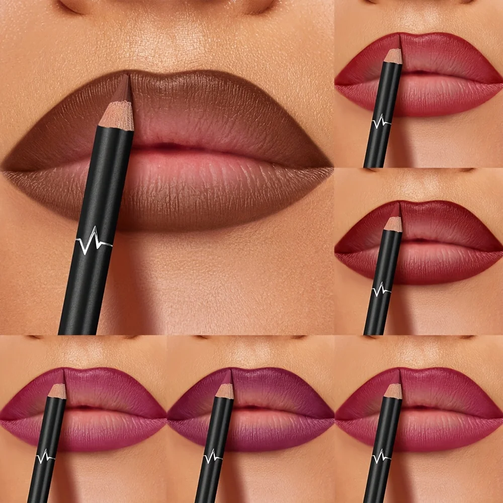 Lip Liner Pencil - PUDAIER Set Pensil Lip Liner Matte