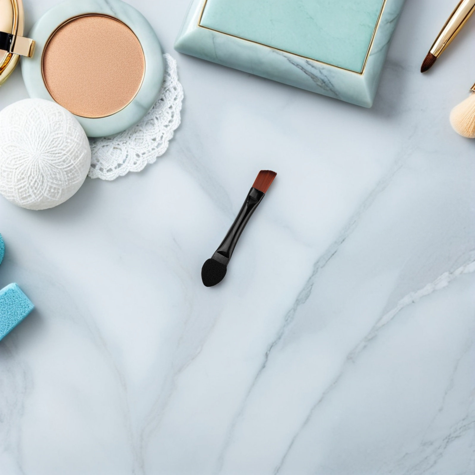 Beauty For You Makeup - 50 Buah Kuas Sudut Ganda untuk