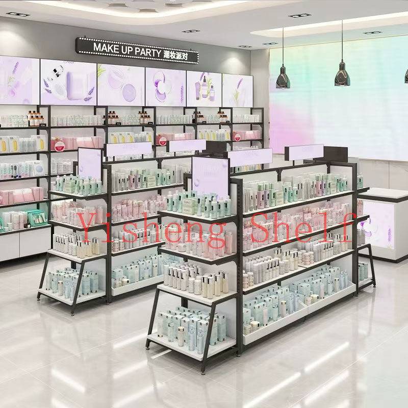 Rak Display Kosmetik Supermark - Beauty Makeup Design ulasan dan harga