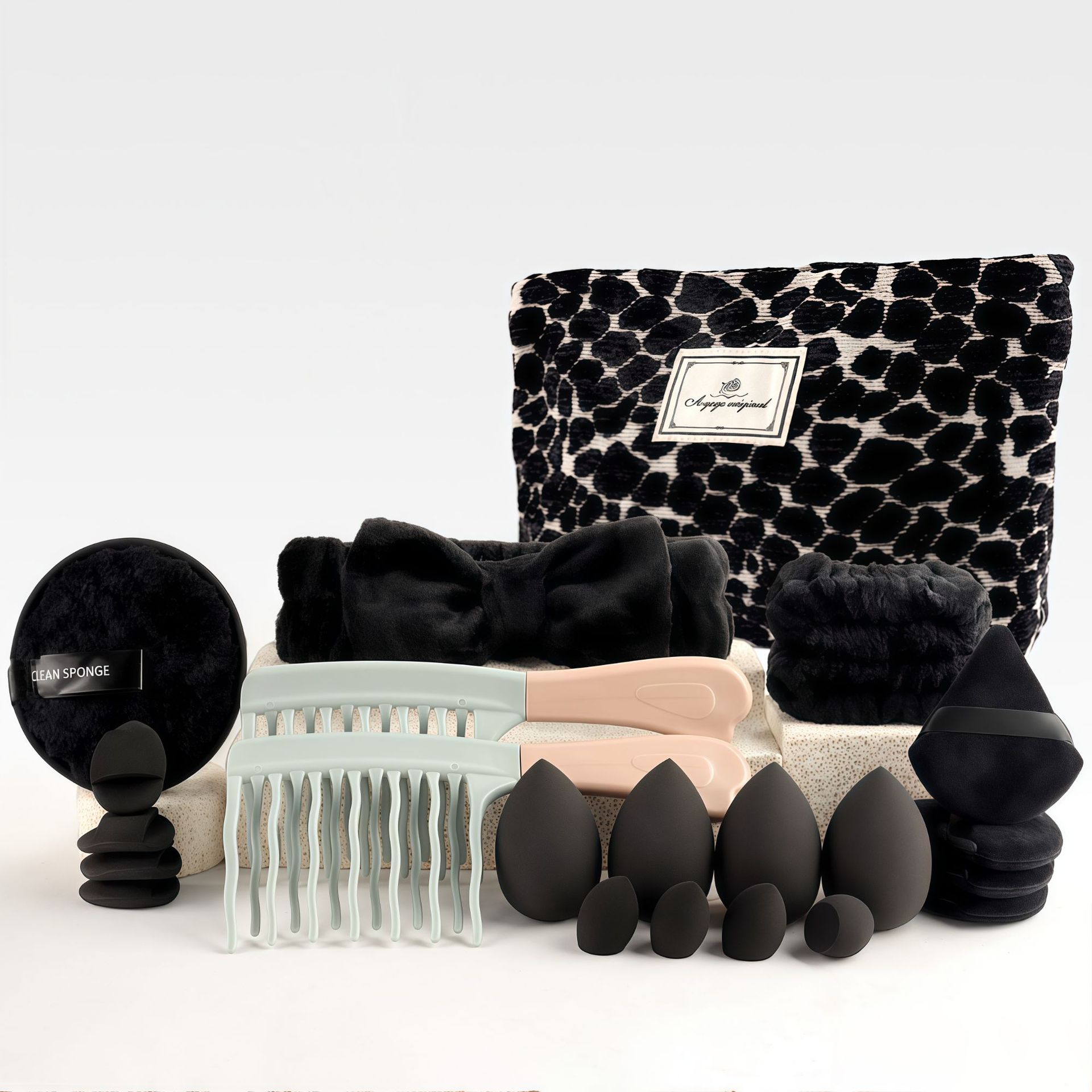 Set Kuas Makeup Gaya Chic deng - Beauty For You Makeup ulasan dan harga