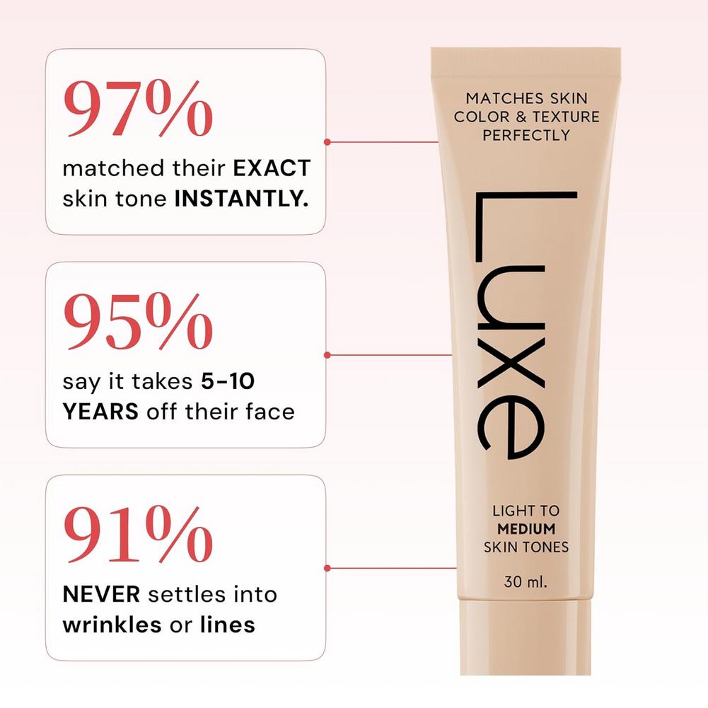 LUXE Smart Shade Adapting Liqu - Beauty Makeup Foundation ulasan dan harga