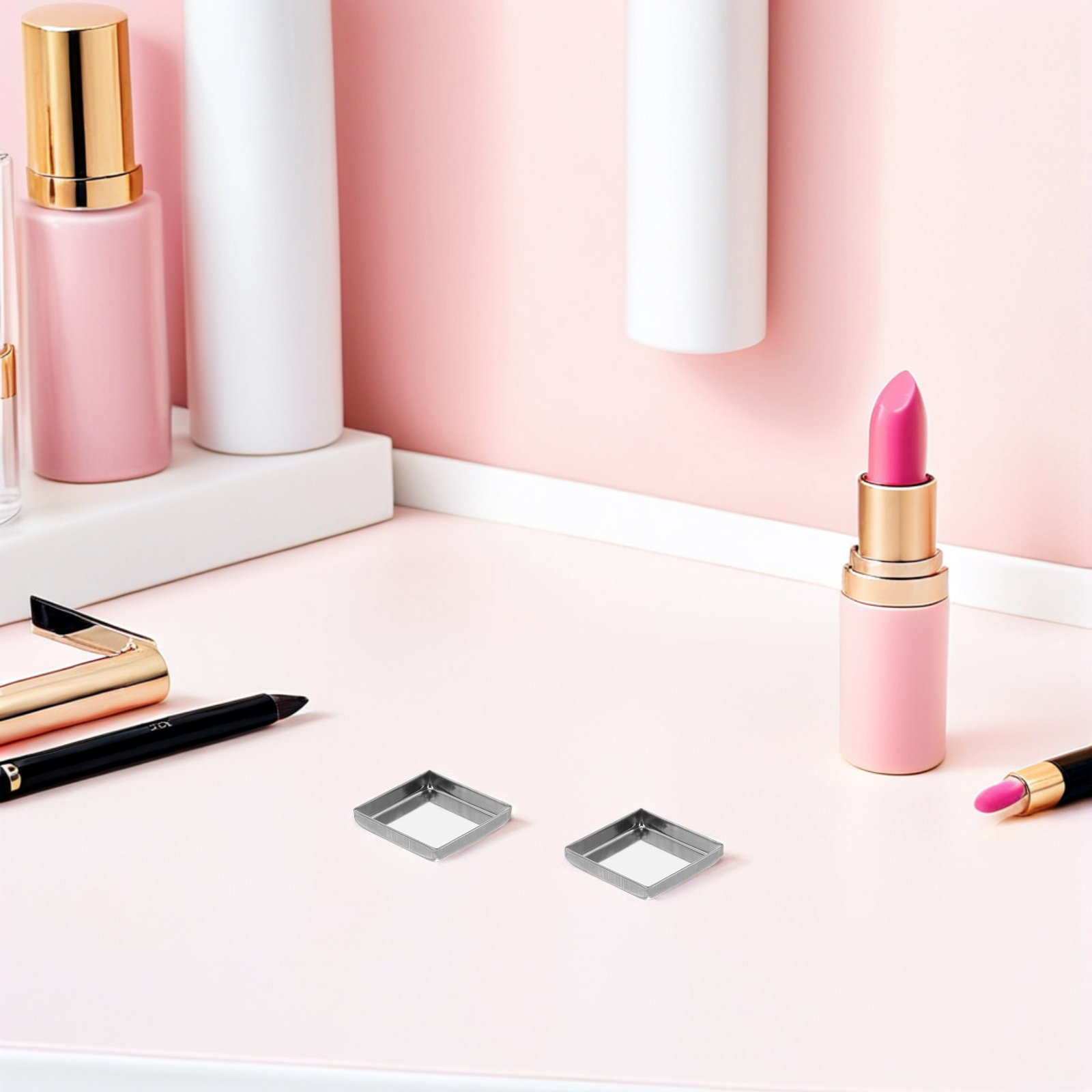 30 Buah Wadah Makeup Logam Per - Eyeshadow Palette ulasan dan harga