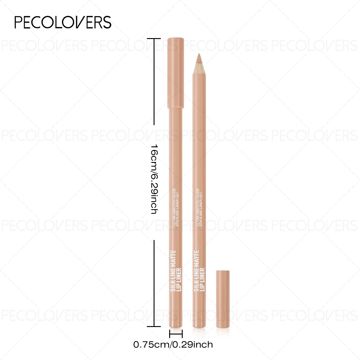 Pensil Bibir Matte Nude - Lip  - Lip Liner Pencil ulasan dan harga