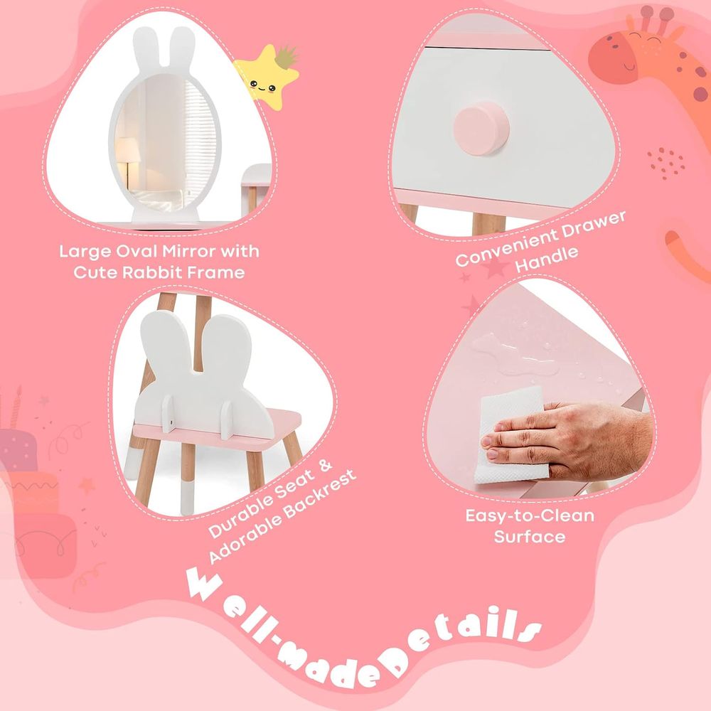 Meja Rias Anak EY Kids, Set Me - Beauty Makeup For Kids ulasan dan harga