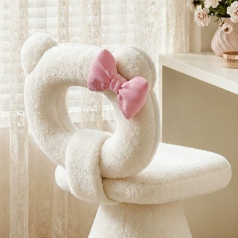 Kursi Rias Vanity Pink Kayu Pu - Beauty With Makeup ulasan dan harga