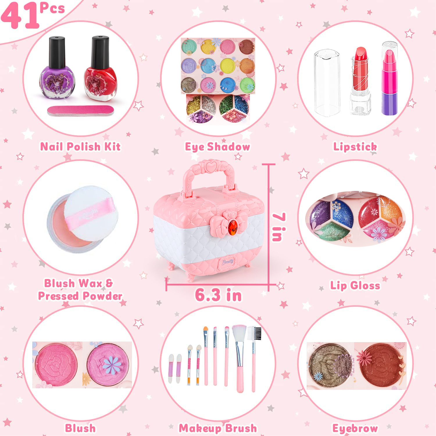 Kit mainan Makeup anak perempu - Beauty Makeup For Kids ulasan dan harga