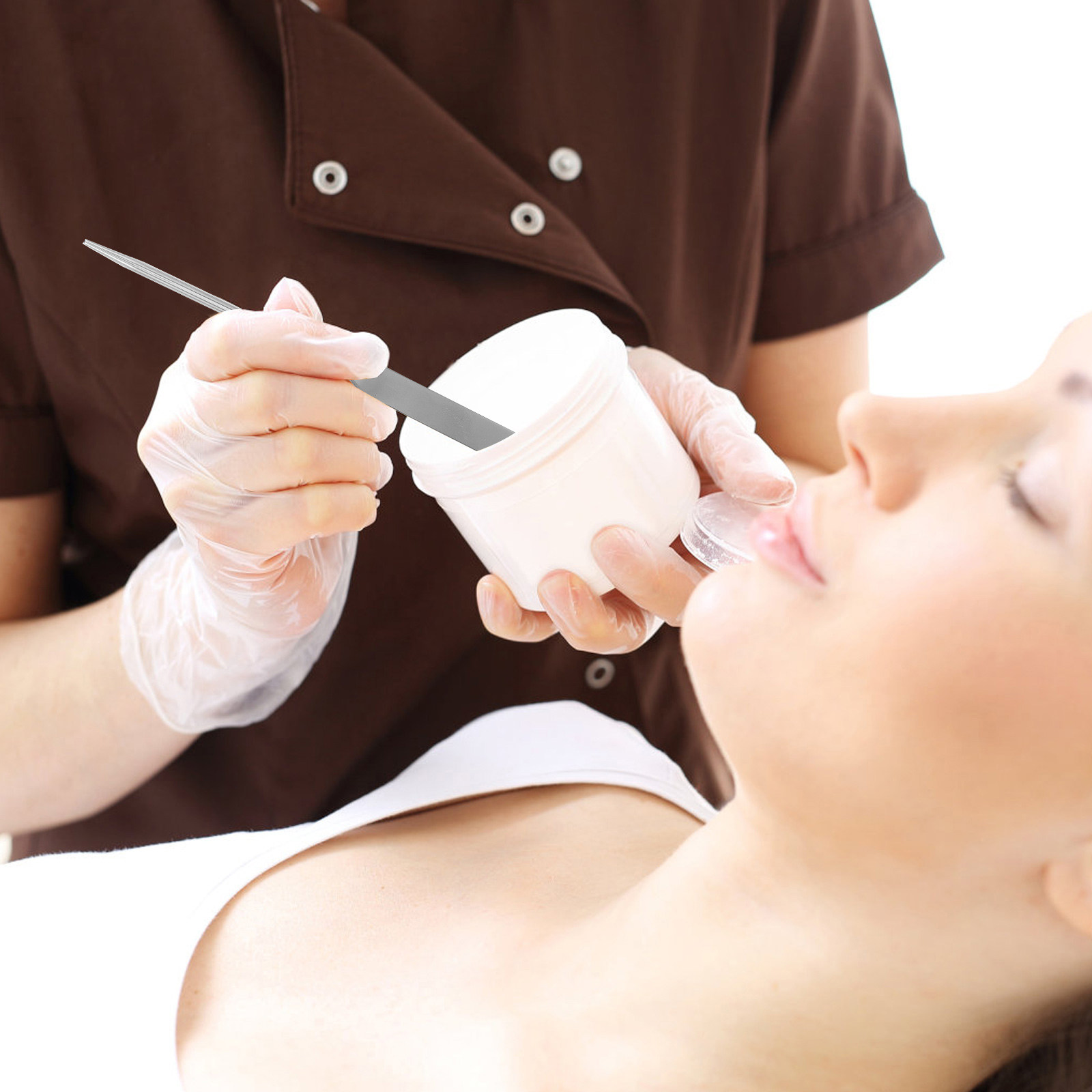 Spatula Pencampur Profesional  - Beauty Makeup Foundation ulasan dan harga