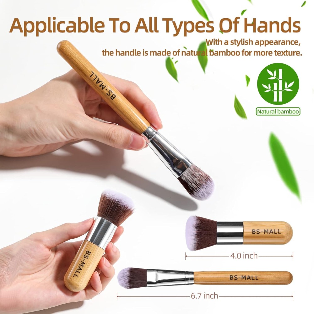 BS-MALL Set Kuas Makeup 11 Bua - Beauty Makeup Foundation ulasan dan harga