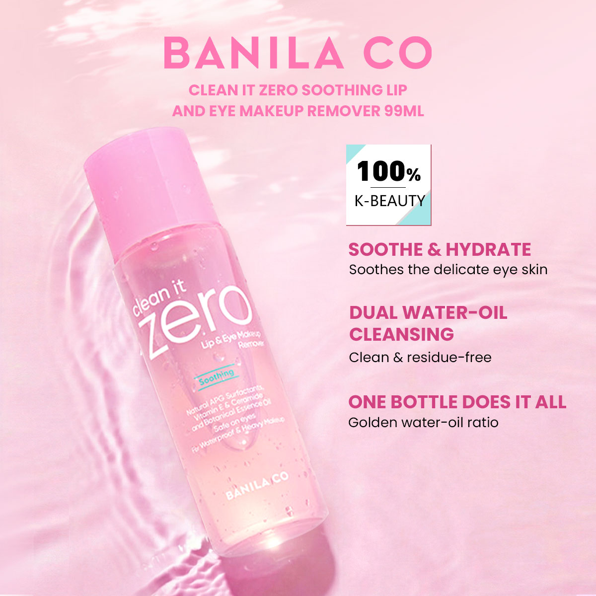 BANILA CO Clean it Zero Soothi - Beauty For You Makeup ulasan dan harga