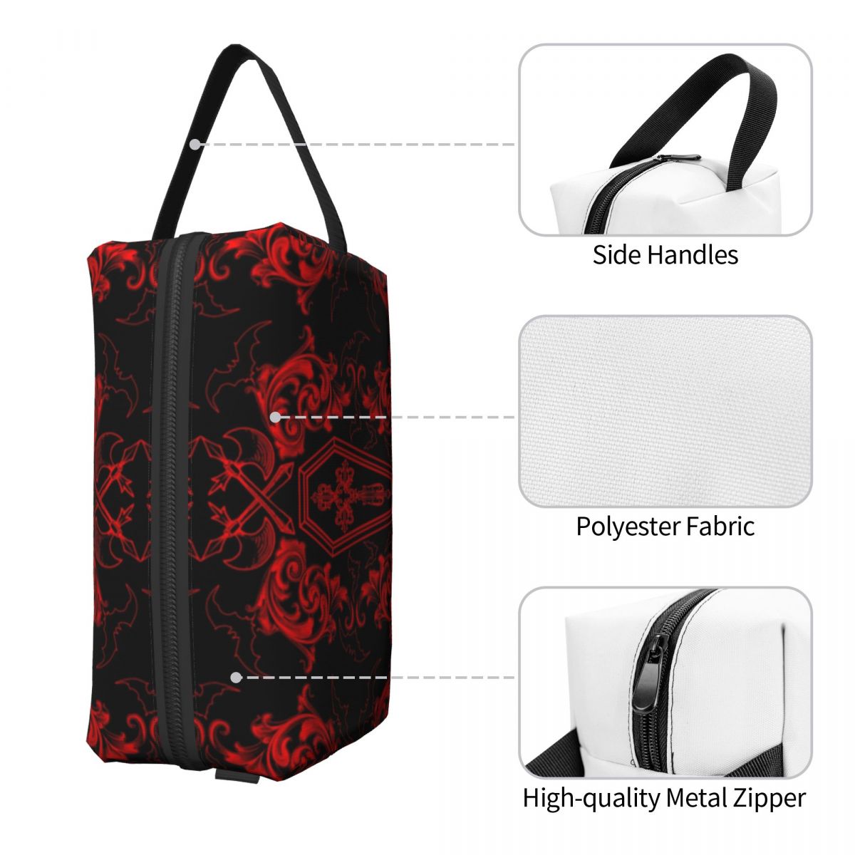 Tas kosmetik perjalanan vampir - Beauty Vampire Makeup ulasan dan harga