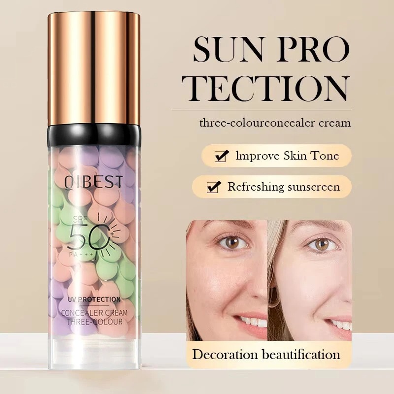 Primer Rias Wajah Krim Tiga Wa - Beauty Makeup Foundation ulasan dan harga