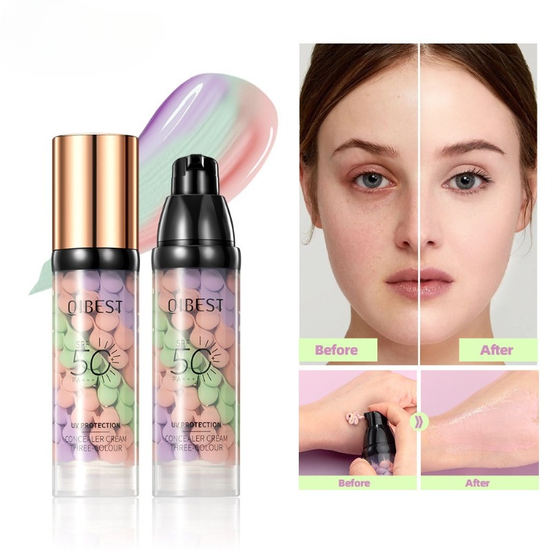 Primer Rias Wajah Krim Tiga Wa - Beauty Makeup Foundation ulasan dan harga