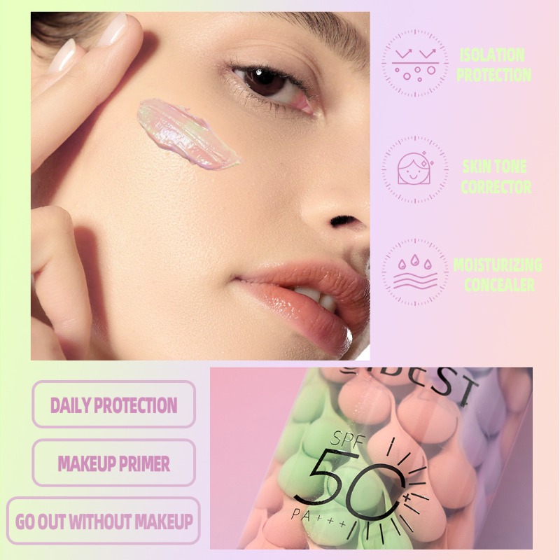Primer Rias Wajah Krim Tiga Wa - Beauty Makeup Foundation ulasan dan harga