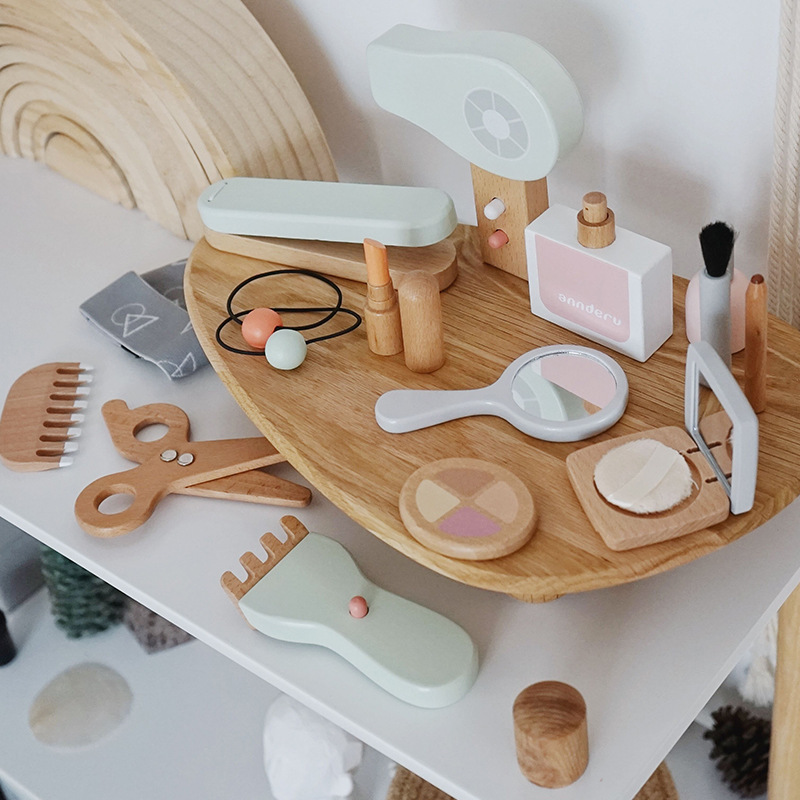 Set Mainan Rias Simulasi Kayu  - Beauty Makeup Kids ulasan dan harga