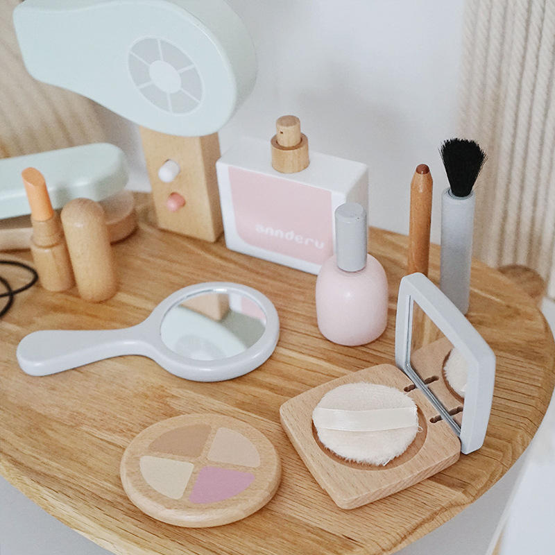 Set Mainan Rias Simulasi Kayu  - Beauty Makeup Kids ulasan dan harga