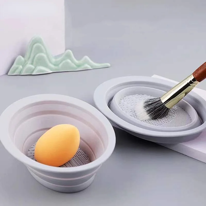 Alat Pembersih Kuas Makeup Sil - Beauty Makeup Foundation ulasan dan harga