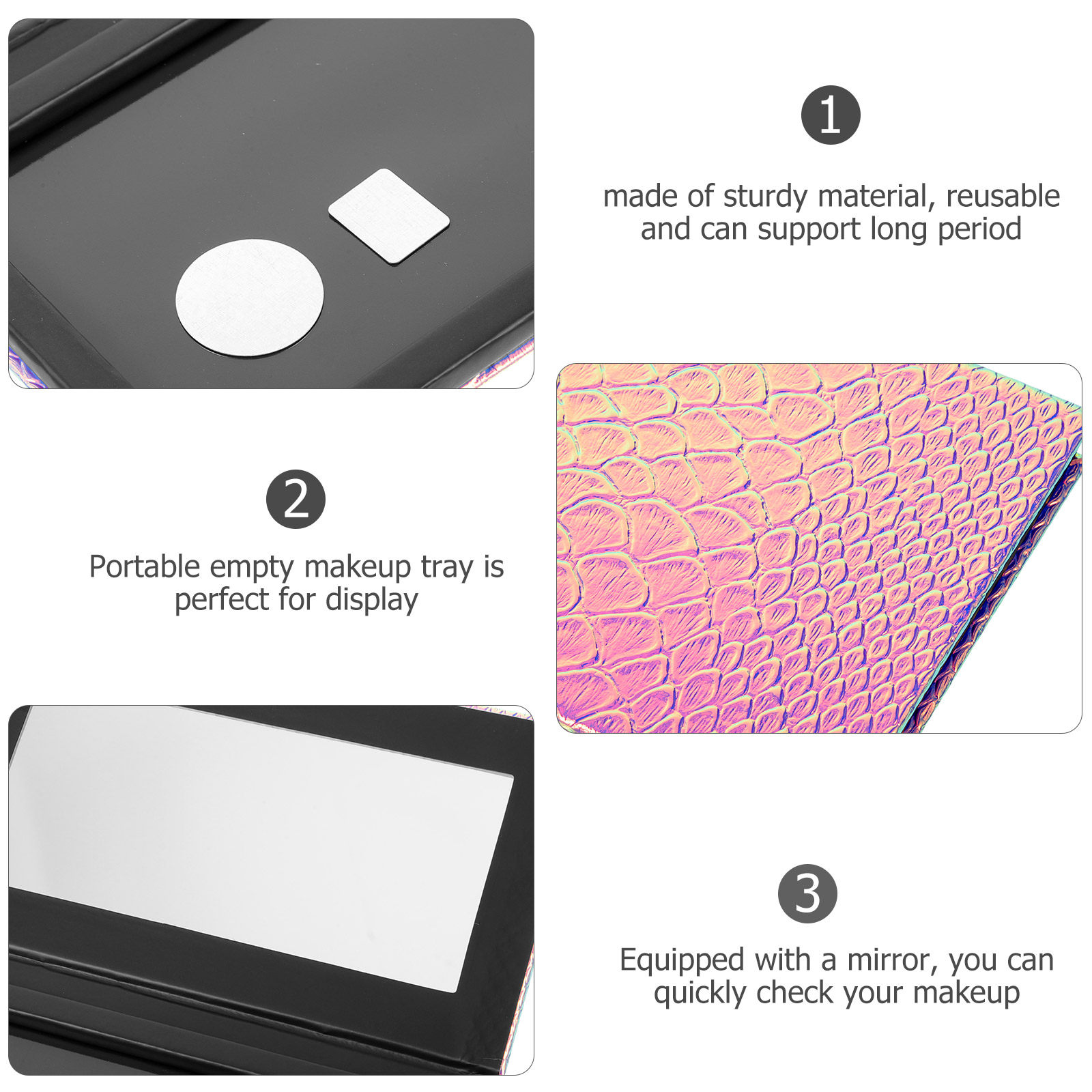 1Set Kotak Rias Kompak Palet E - Eyeshadow Palette ulasan dan harga