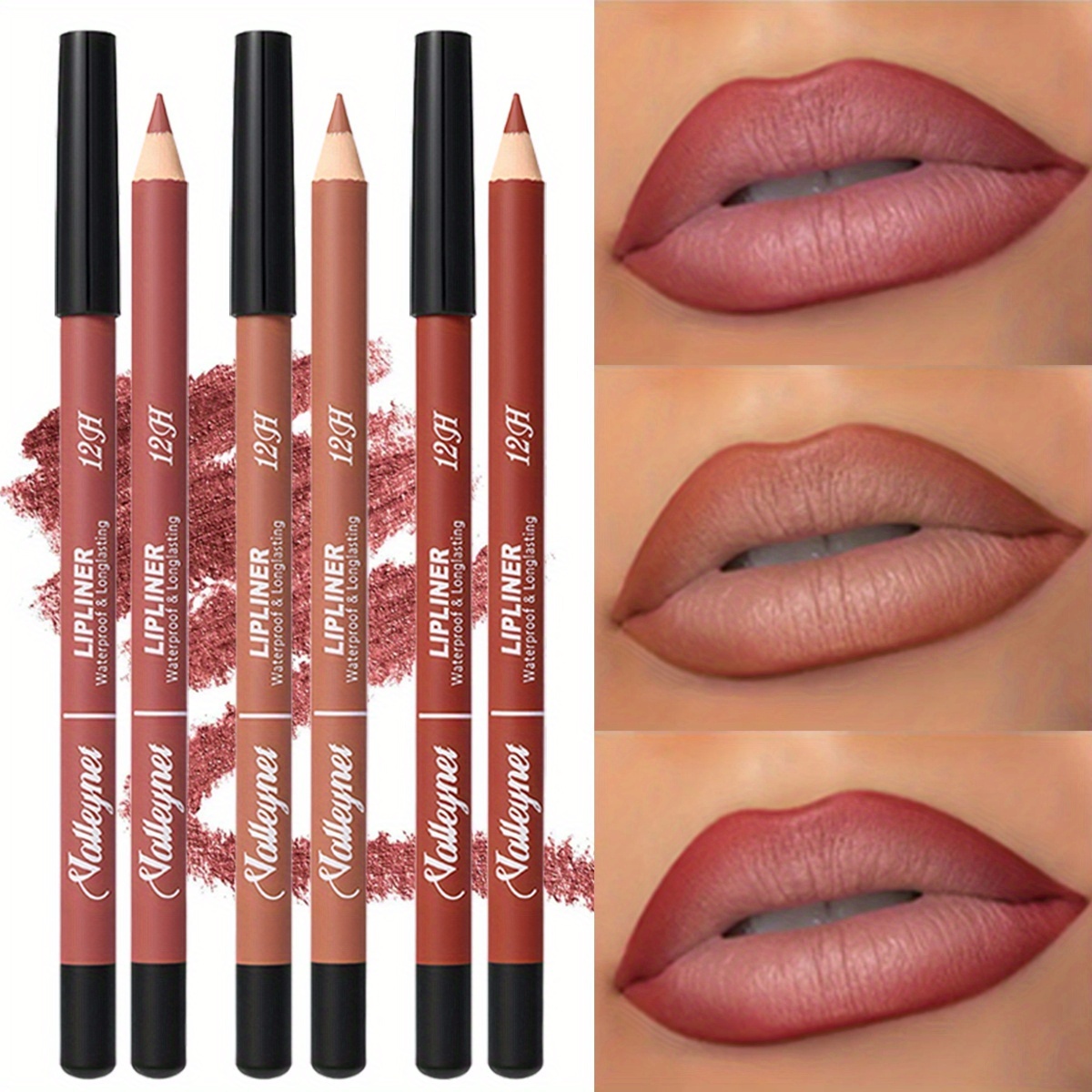 Pensil Lip Liner Matte 3 Warna - Lip Liner Pencil ulasan dan harga