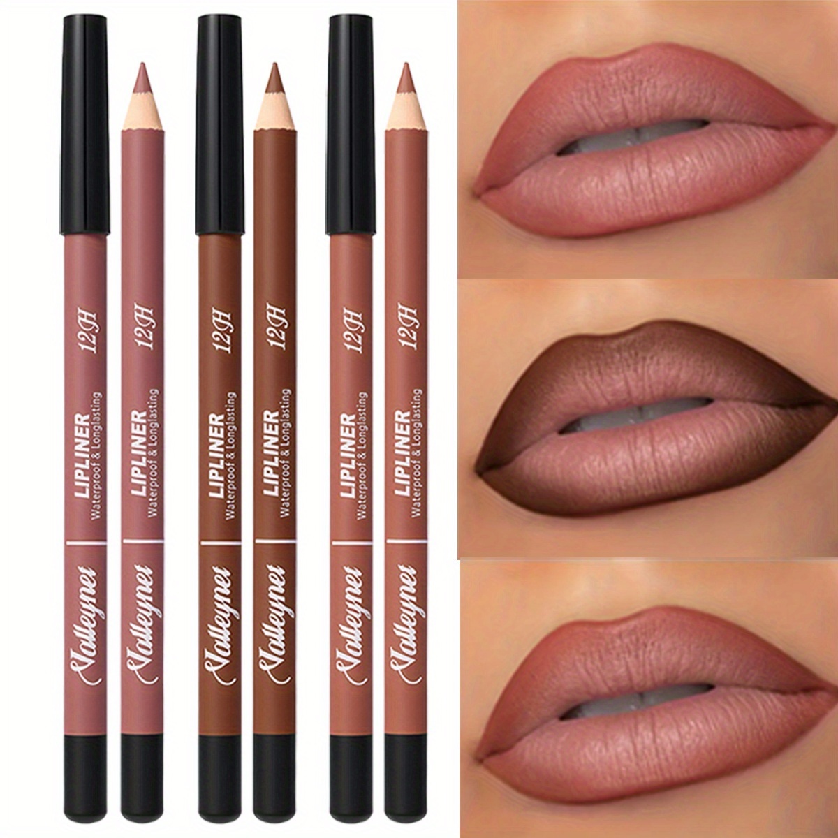 Pensil Lip Liner Matte 3 Warna - Lip Liner Pencil ulasan dan harga