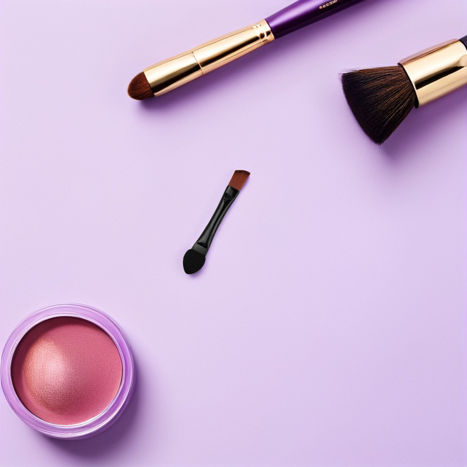 50 Buah Kuas Sudut Ganda untuk - Beauty For You Makeup ulasan dan harga