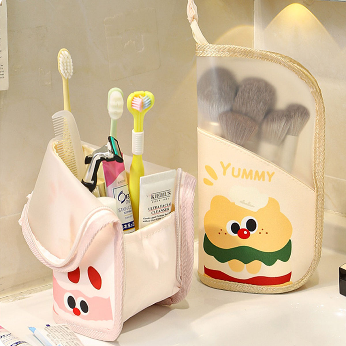 1 Buah Tas Kosmetik Tempat Pen - Beauty For You Makeup ulasan dan harga