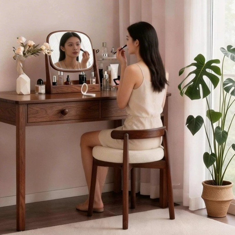 Bangku Rias Tinggi Putih Moder - Beauty Makeup For Kids ulasan dan harga
