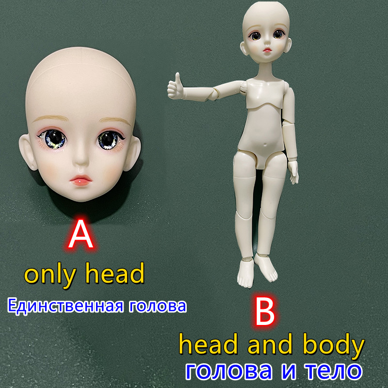 Boneka Makeup Kepala 30CM Bone - Beauty Makeup For Kids ulasan dan harga