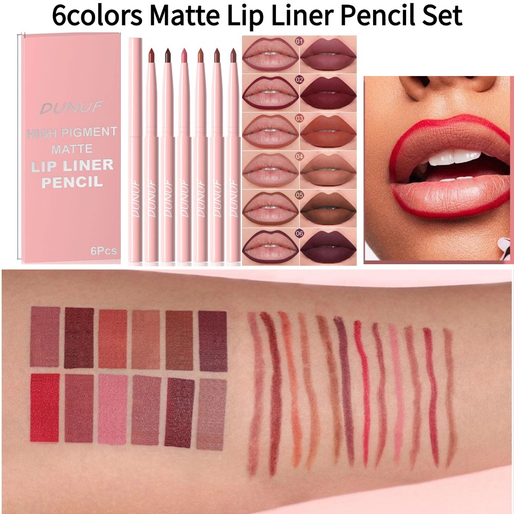 Set Pensil Lip Liner Matte Bel - Lip Liner Pencil ulasan dan harga