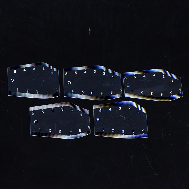 【M】5Pcs Stencil Pembentuk Alis - Beauty Makeup Design ulasan dan harga